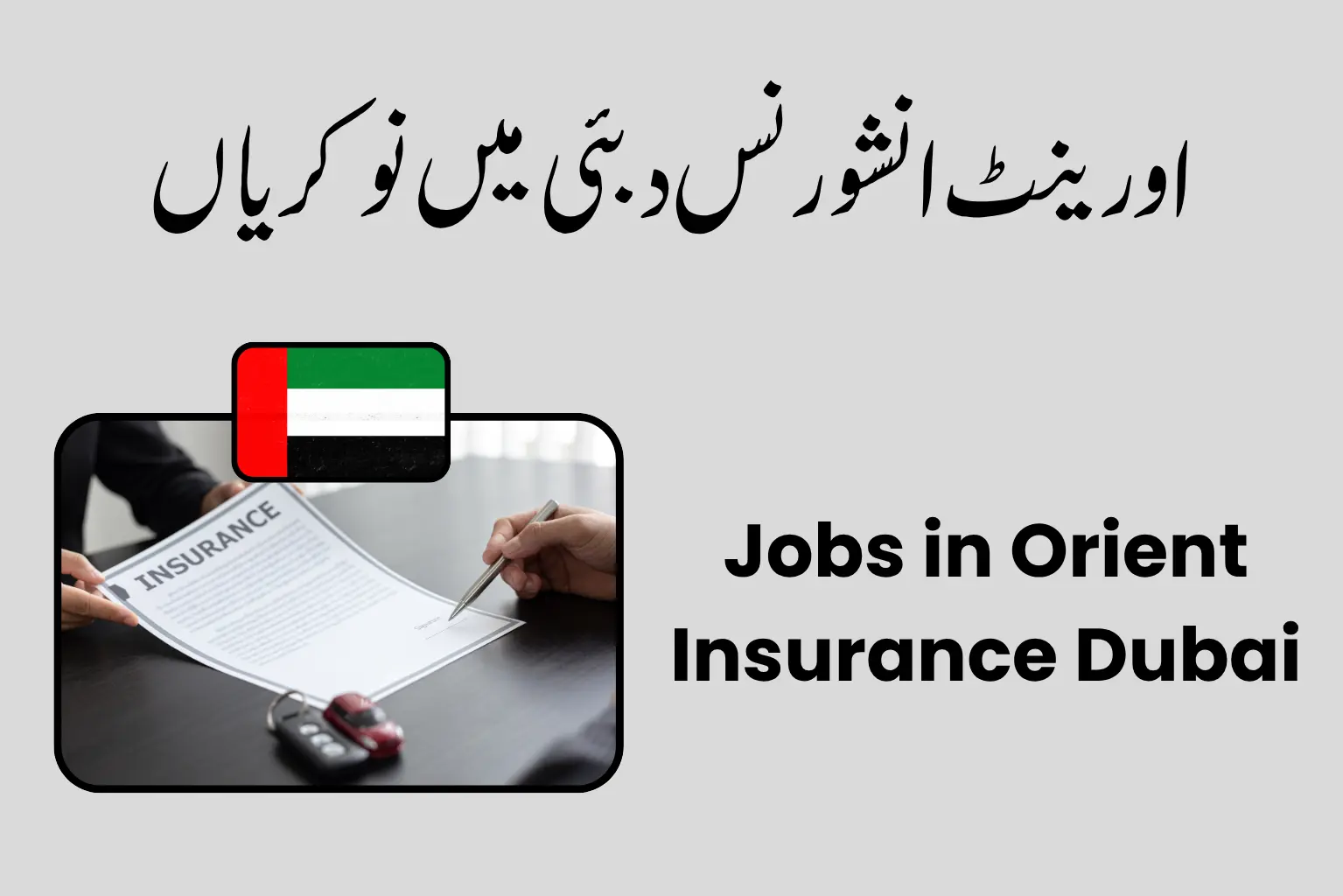 Jobs in Orient Insurance Dubai